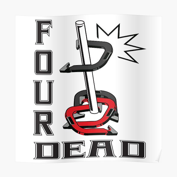 FOUR DEAD RINGERS, LOMPOC HORSESHOE PITCHING, NHPA Poster