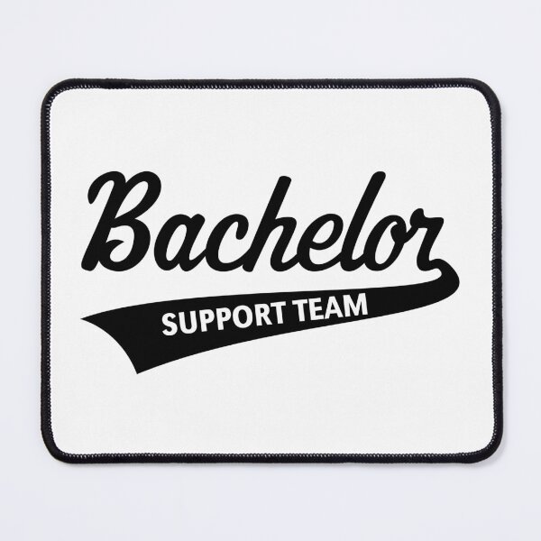 Item preview, Bachelor Support Team (Stag Party / Lettering / Black) designed and sold by MrFaulbaum.