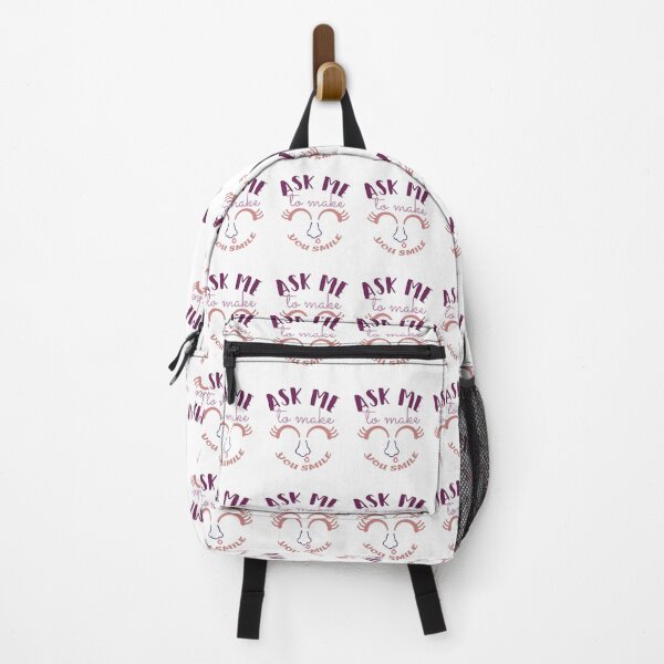 Item preview, ask me to make you smile designed and sold by Natthiya Minimal.
