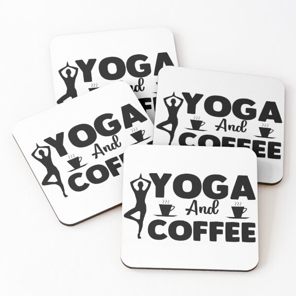 Item preview, Yoga And Coffee designed and sold by Tia-Ako.