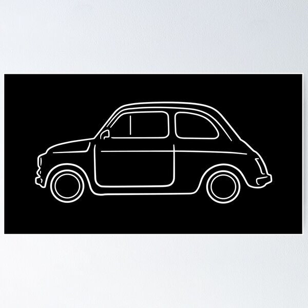 Fiat 500 Posters for Sale