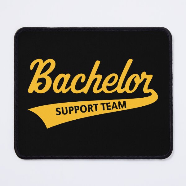 Item preview, Bachelor Support Team (Stag Party / Lettering / Gold) designed and sold by MrFaulbaum.