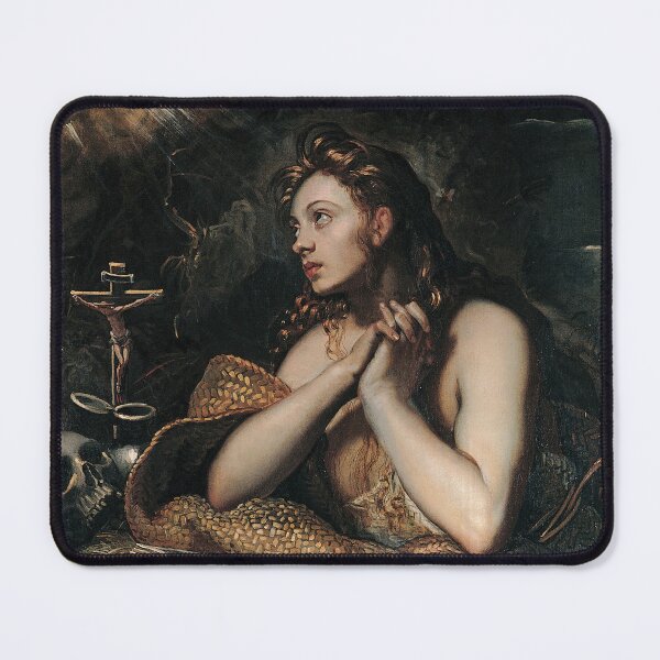 Item preview, Penitent Magdalene by Domenico Tintoretto designed and sold by AestheticsXarts.