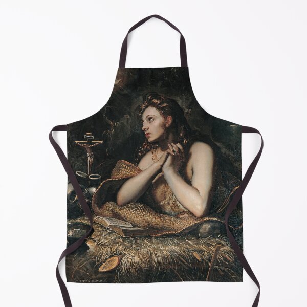 Item preview, Penitent Magdalene by Domenico Tintoretto designed and sold by AestheticsXarts.