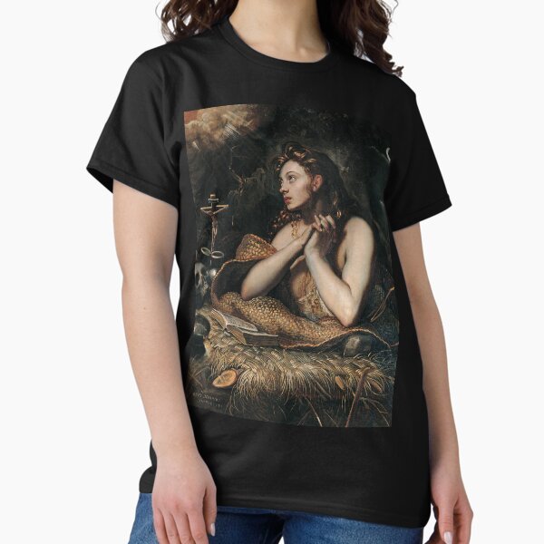 Item preview, Penitent Magdalene by Domenico Tintoretto designed and sold by AestheticsXarts.