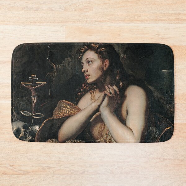 Item preview, Penitent Magdalene by Domenico Tintoretto designed and sold by AestheticsXarts.