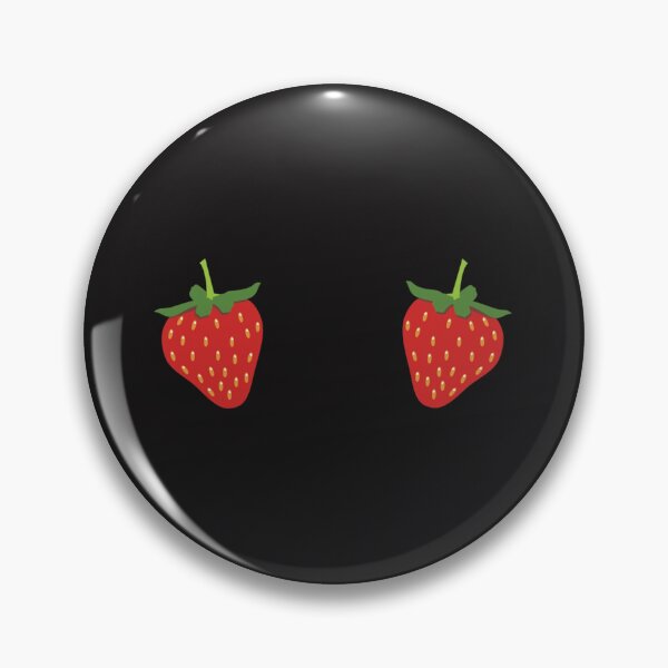 Item preview, Cute Red Strawberry  Fitted V-Neck  designed and sold by 713Printed.