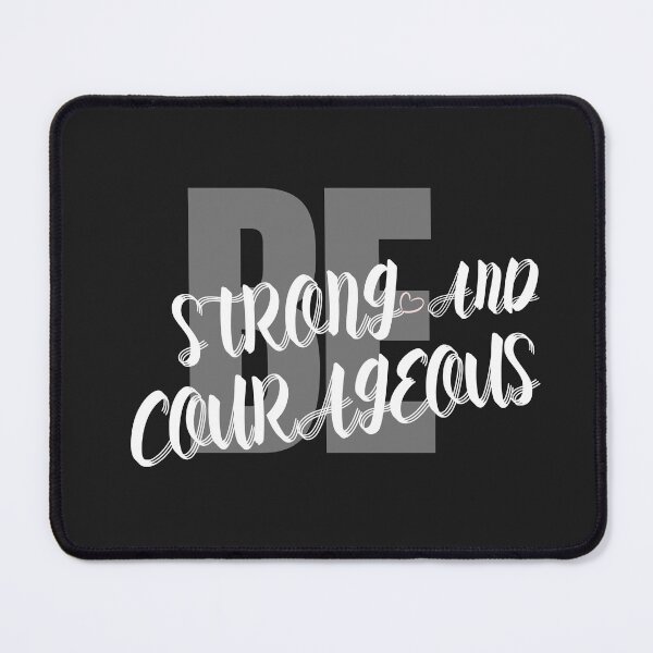 Item preview, Strong And Courageous Joshua 1:9 Cap designed and sold by HRasam.