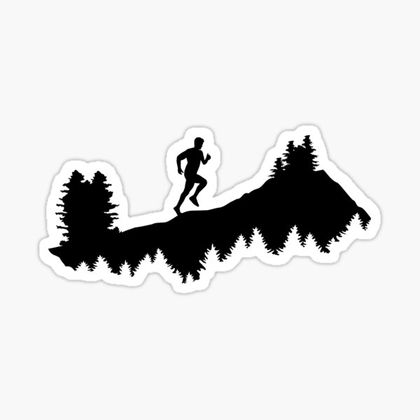 Item preview, Trail running, Laufen, Läufer designed and sold by claudiasartwork.