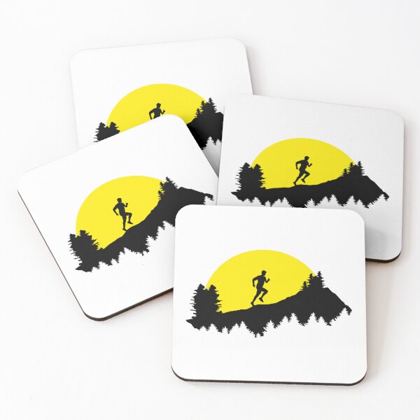 Item preview, Trail running, running, runner designed and sold by claudiasartwork.