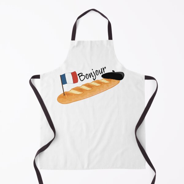 Item preview, Bonjour Oui Oui Baguette - Funny French  designed and sold by TheInkElephant.