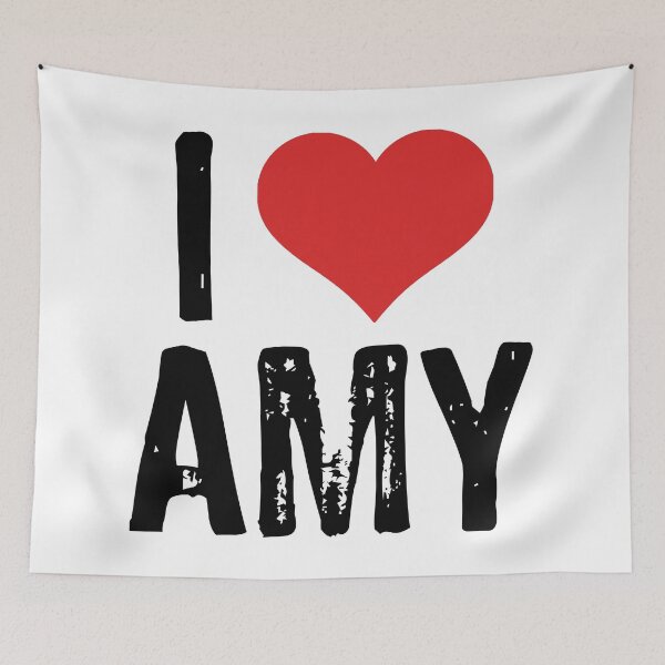 Item preview, I Love Amy designed and sold by The "I Love Everything" Shop.