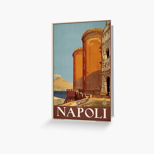 Artikel-Vorschau von Napoli, Italien - Vintages Reise-Plakat, designt und verkauft von SALON DES ARTS.