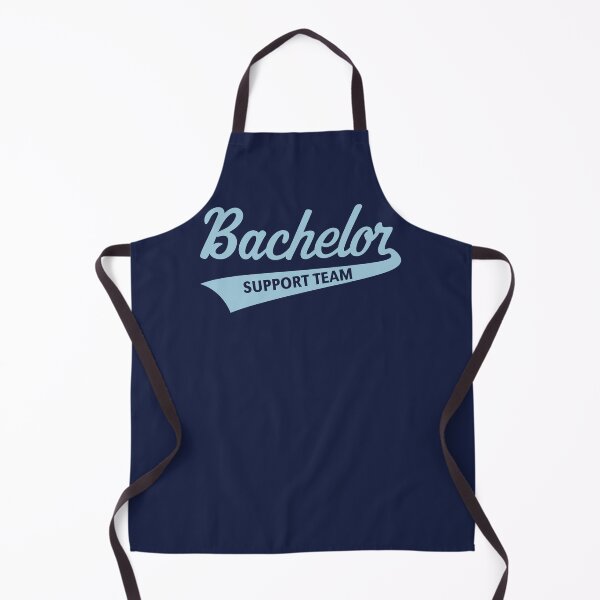 Item preview, Bachelor Support Team (Stag Party / Lettering / Sky-blue) designed and sold by MrFaulbaum.
