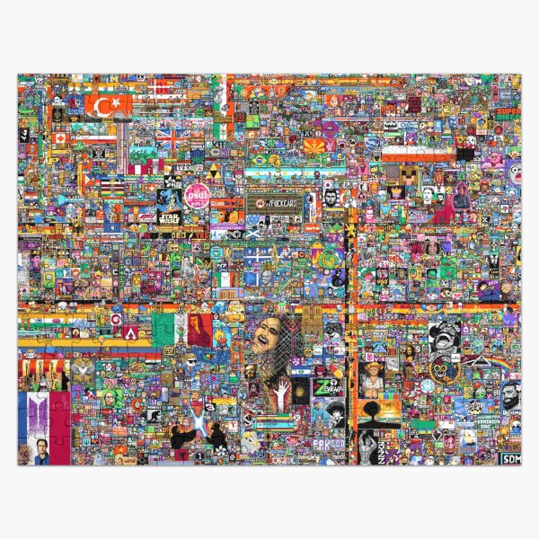 Item preview, Reddit Place 2022 - final version designed and sold by redoARTstore.