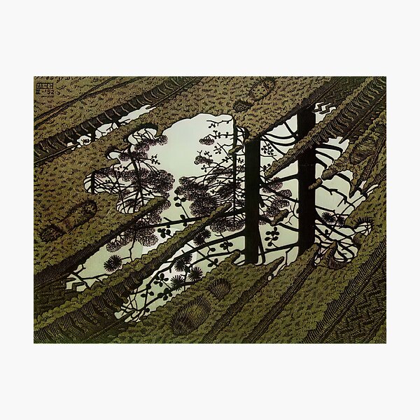 Item preview, Puddle by M.C. Escher designed and sold by AestheticsXarts.