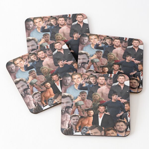 Item preview, chris hemsworth collage designed and sold by T-shirtakStore.
