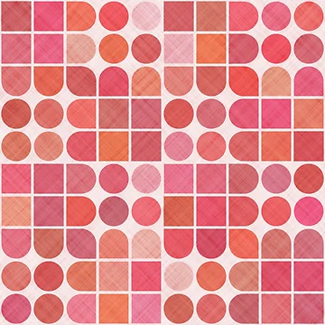 Artwork thumbnail, Modern Retro Pattern by Salocin