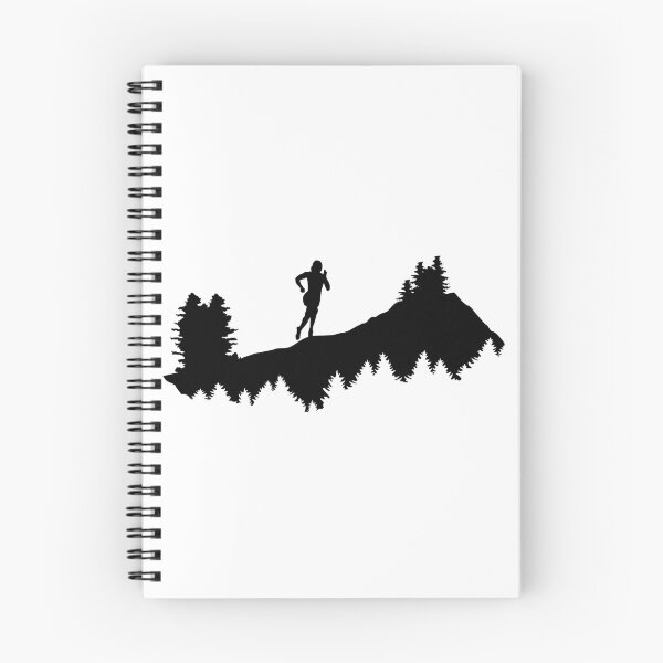 Item preview, trail running, running, runner; woman designed and sold by claudiasartwork.