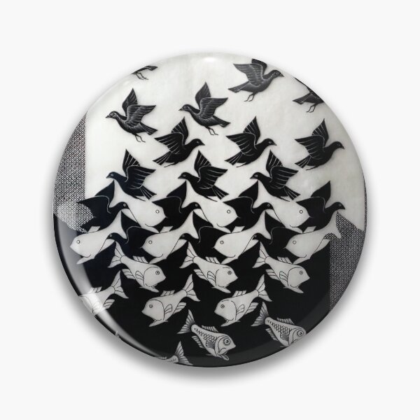 Item preview, Sky and Water II by M.C. Escher designed and sold by AestheticsXarts.