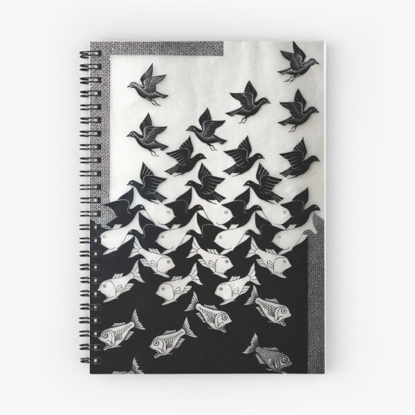 Item preview, Sky and Water II by M.C. Escher designed and sold by AestheticsXarts.