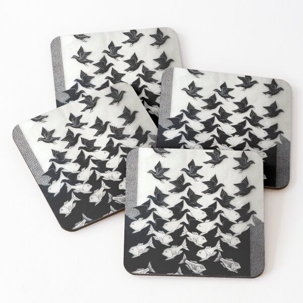 Item preview, Sky and Water II by M.C. Escher designed and sold by AestheticsXarts.