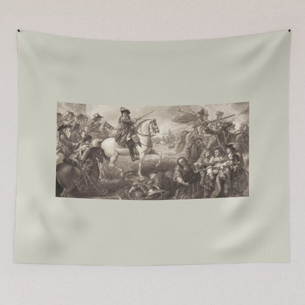 Item preview, William III on horseback during the War designed and sold by Vintage Designs +.