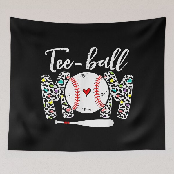 Item preview, Ball Mom Mother's Day Tee Teeball Mom Leopard Funny designed and sold by Christmas222.