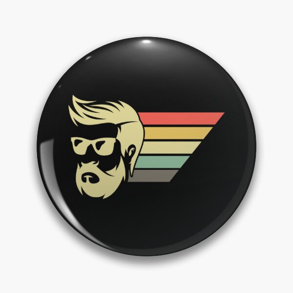Item preview, Retro Male Beard - Vintage Men Masculine Full Beard designed and sold by BrennanX2.