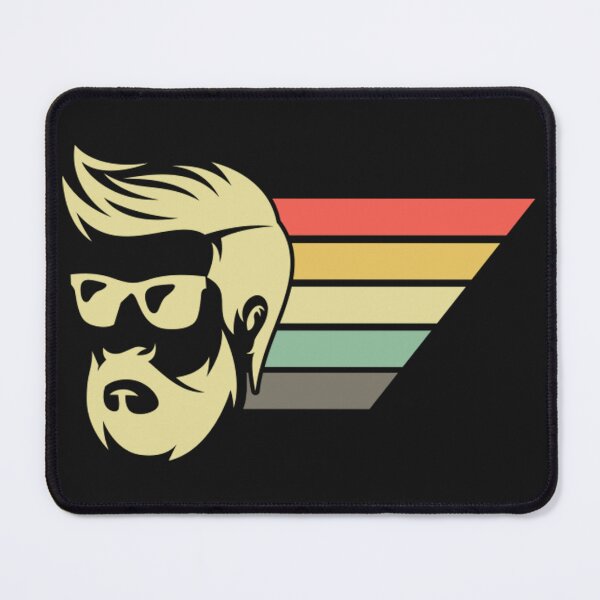 Item preview, Retro Male Beard - Vintage Men Masculine Full Beard designed and sold by BrennanX2.