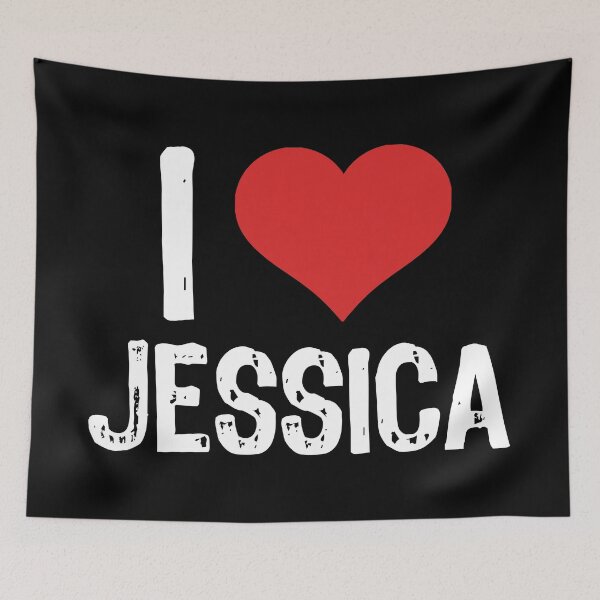 Item preview, I Love Jessica designed and sold by The "I Love Everything" Shop.
