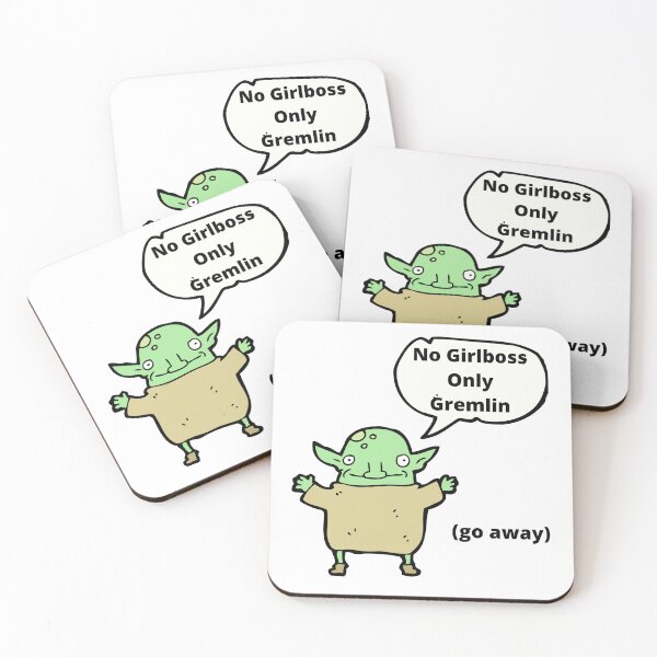 Item preview, No Girlboss, Only Gremlin designed and sold by Infuriating.
