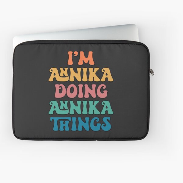 Item preview, Annika Funny Retro First Name designed and sold by Americandude.