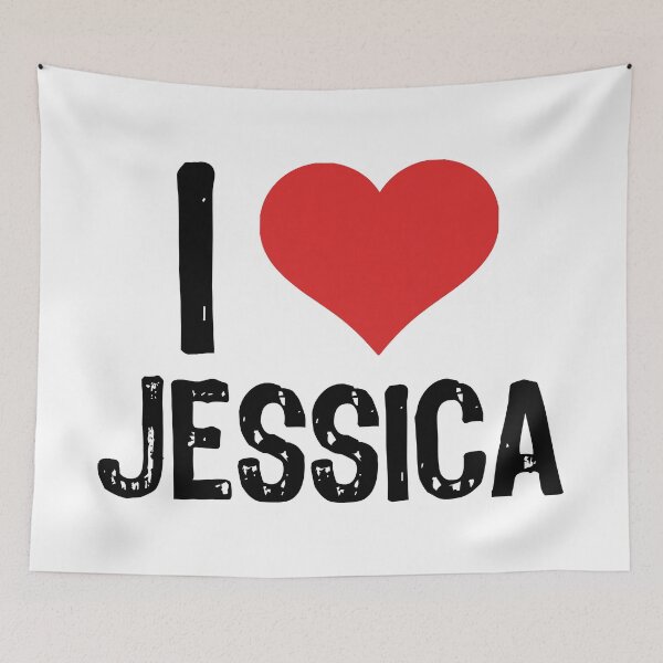 Item preview, I Love Jessica designed and sold by The "I Love Everything" Shop.