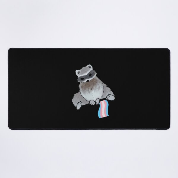 Item preview, Trans Pride Raccoon Classic . designed and sold by lottieinlien.