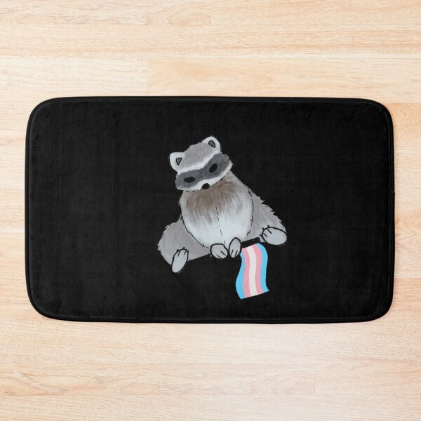 Item preview, Trans Pride Raccoon Classic . designed and sold by lottieinlien.