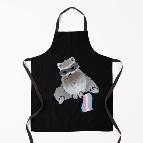 Item preview, Trans Pride Raccoon Classic . designed and sold by lottieinlien.