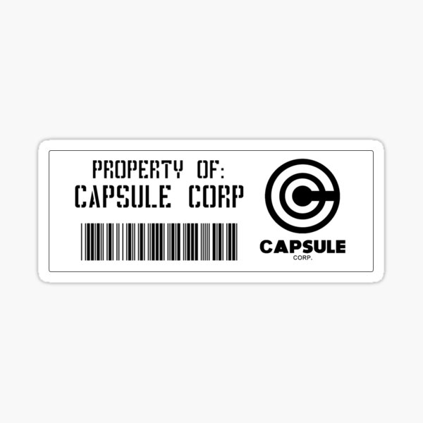 Item preview, Property of Capsule Corp v6 designed and sold by Yonin Designs.