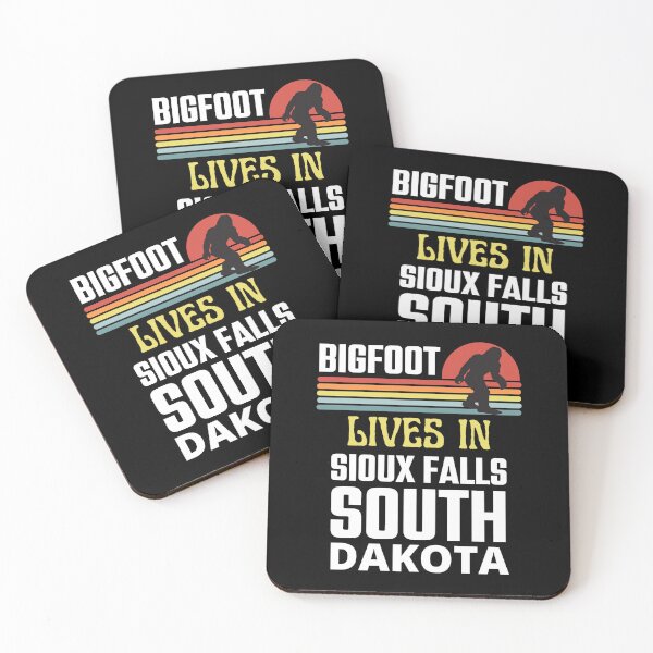 Item preview, Bigfoot vive en Sioux Falls, Dakota del Sur Avistamiento de Bigfoot designed and sold by RGRamsey.