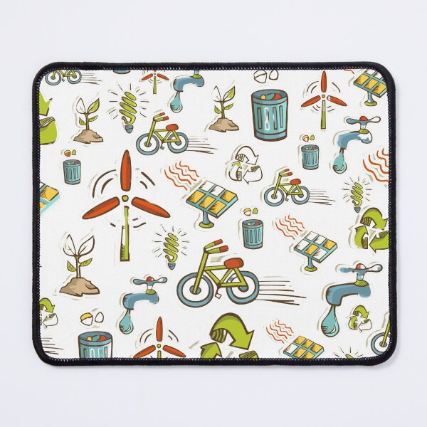 Item preview, Ecology icons pattern designed and sold by deepakrode7.
