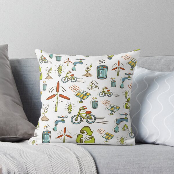 Item preview, Ecology icons pattern designed and sold by deepakrode7.