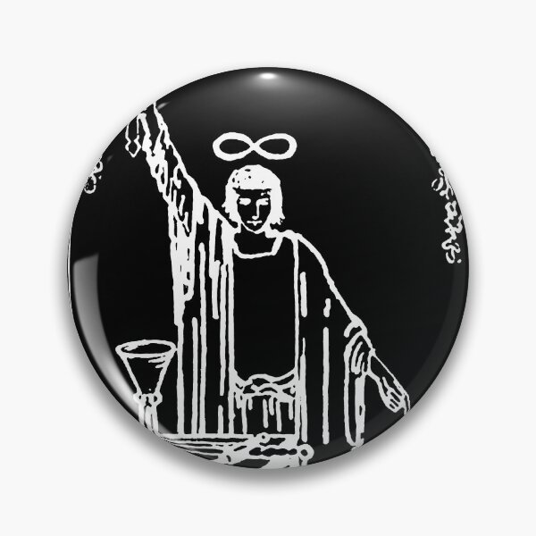 Item preview, TAROT: RIDER WAITE - THE MAGICIAN (BLACK) designed and sold by IOMAprints.