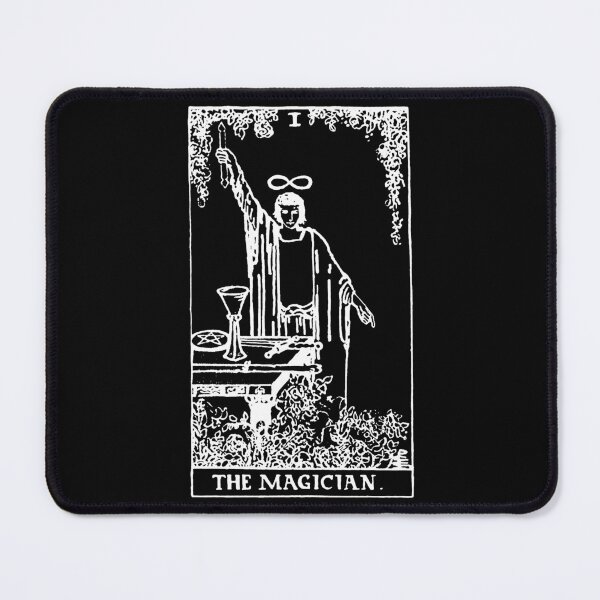 Item preview, TAROT: RIDER WAITE - THE MAGICIAN (BLACK) designed and sold by IOMAprints.