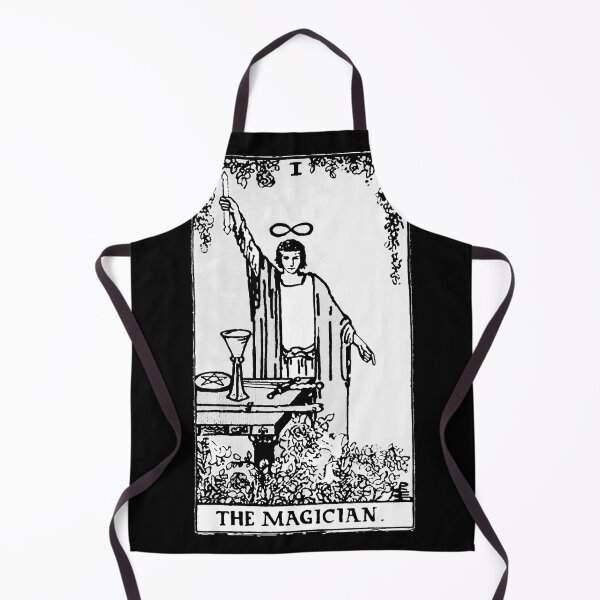 Item preview, TAROT: RIDER WAITE - THE MAGICIAN (BLACK & WHITE) designed and sold by IOMAprints.