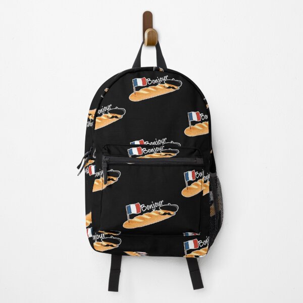 Item preview, Bonjour Oui Oui Baguette - Funny French  designed and sold by TheInkElephant.