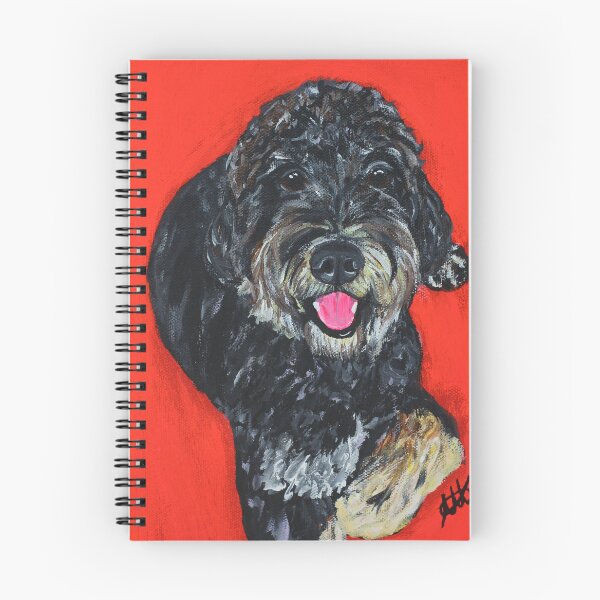 Item preview, Pepper the Bernedoodle designed and sold by Amanda A. Anthony.