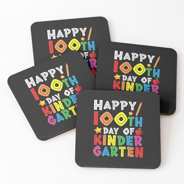 Item preview, Happy 100th Day of Kindergarten Teacher designed and sold by DahlilaJo.
