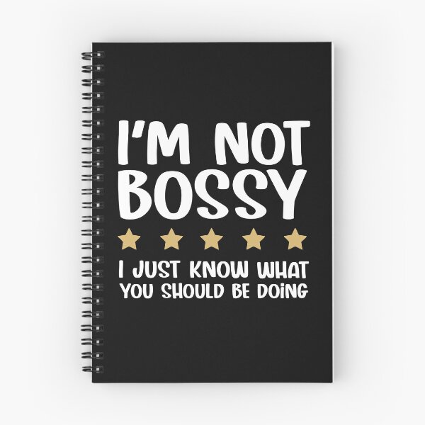 Item preview, I'm Not Bossy I Just Know What You Should Be Doing Funny Sarcastic Gift  designed and sold by alenaz.