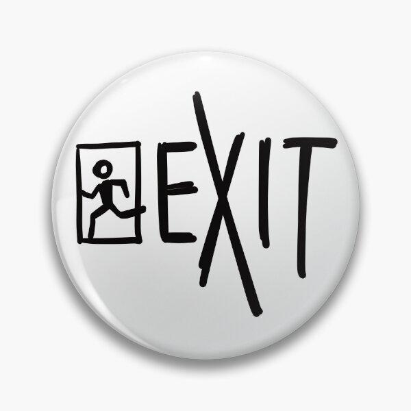 Item preview, Exit (Light Background) designed and sold by DiHK.