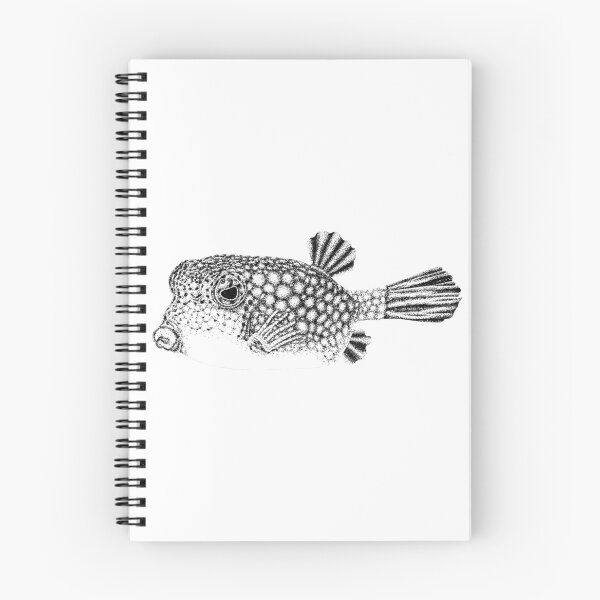 Item preview, Yellow boxfish drawing designed and sold by LorenDowding.